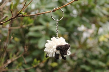Dartmoor Yarn Company Sheep Keyring Knitting Kit