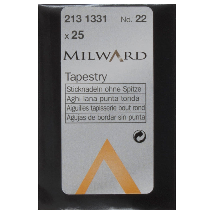 Milward Tapestry Needles No22 25pc