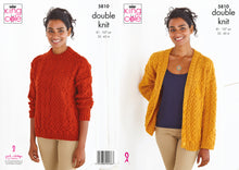 Load image into Gallery viewer, King Cole Pattern 5810 DK Sweater and Cardigan
