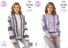 Load image into Gallery viewer, King Cole Pattern 6090 DK Sweater and Jacket
