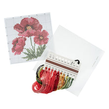Load image into Gallery viewer, Trimits Cross Stitch Kit: Poppies
