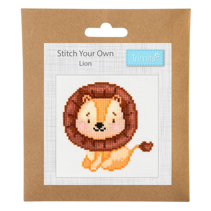 Trimits Cross Stitch Kit: Lion