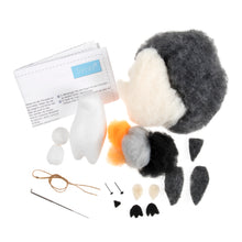 Load image into Gallery viewer, Trimits Needle Felting Kit: Christmas: Penquins
