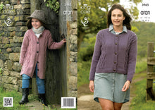 Load image into Gallery viewer, King Cole Pattern 3965 Aran Cardigans
