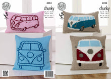Load image into Gallery viewer, King Cole Pattern 4324 Camper Van Cushion
