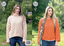 Load image into Gallery viewer, King Cole Pattern 4385 Chunky Sweaters
