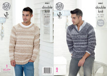 Load image into Gallery viewer, King Cole Pattern 4461 DK Sweaters
