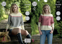 Load image into Gallery viewer, King Cole Pattern 4746 DK Sweaters
