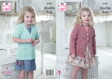 Load image into Gallery viewer, King Cole Pattern 5129 DK Cardigans
