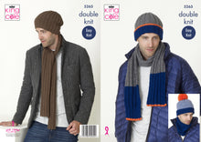 Load image into Gallery viewer, King Cole Pattern 5265 DK Hats, Scarves and Snood
