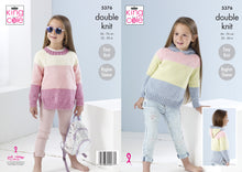 Load image into Gallery viewer, King Cole Pattern 5376 DK Sweater and Hoodie
