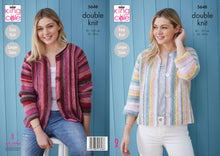 Load image into Gallery viewer, King Cole Pattern 5648 DK Cardigans
