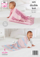 Load image into Gallery viewer, King Cole Pattern 5695 DK Blankets
