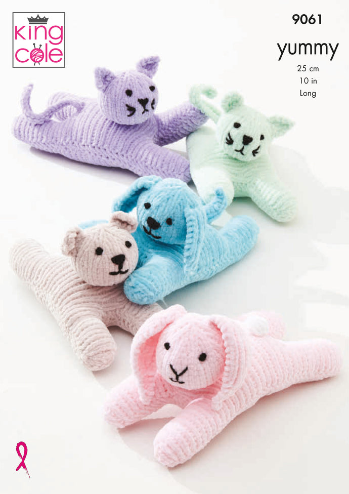 King Cole Pattern 9061 Chunky Laying Toys