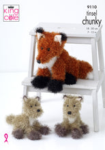 Load image into Gallery viewer, King Cole Pattern 9110 Tinsel Fox
