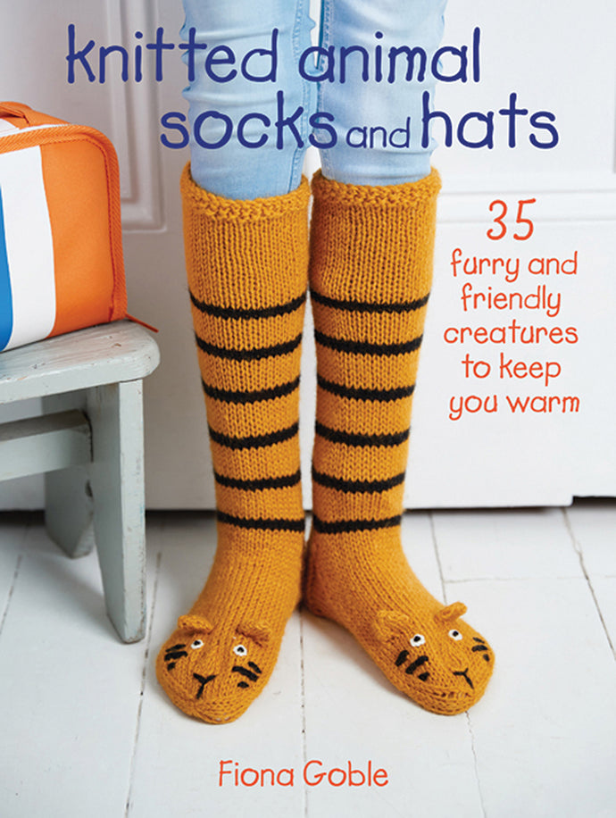 Knitted Animal Socks and Hats by Fiona Goble