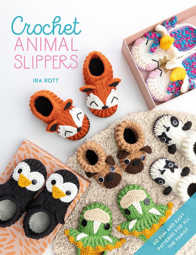 Crochet Animal Slippers by Ira Rott - Damaged