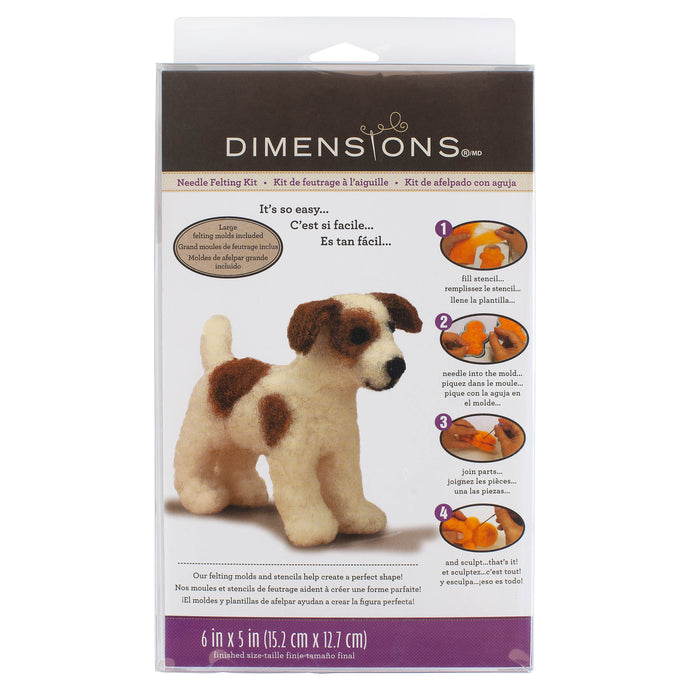 Dimensions Needle Felting Kit: Dog