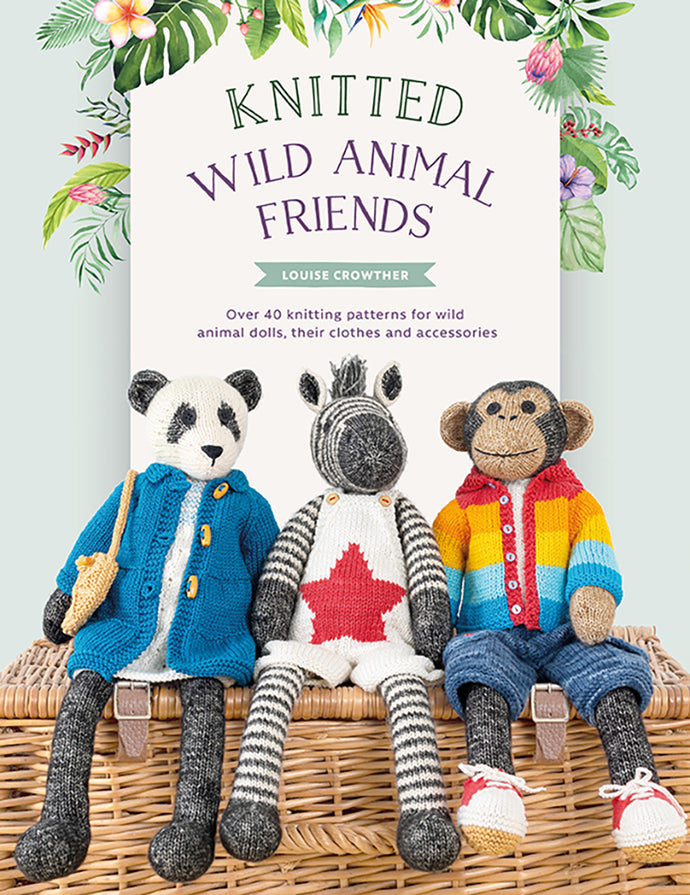 Knitted Wild Animal Friends by Louise Crowther - Damaged