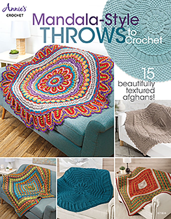 Mandala Style Throws to Crochet by Annie's Crochet