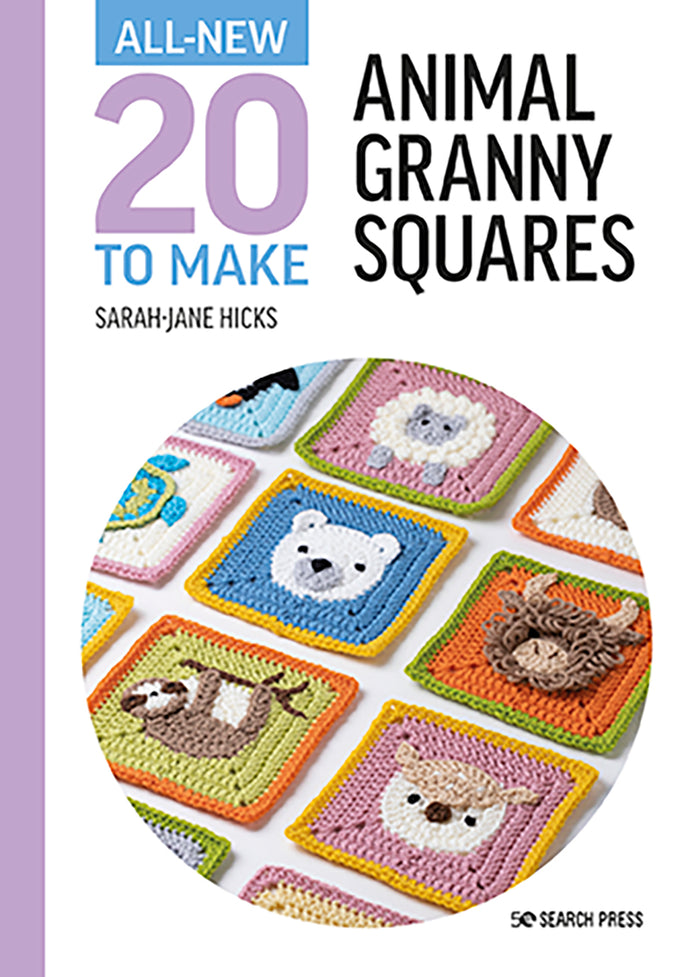 20 to Make: Animal Granny Squares by Sarah-Jane Hicks