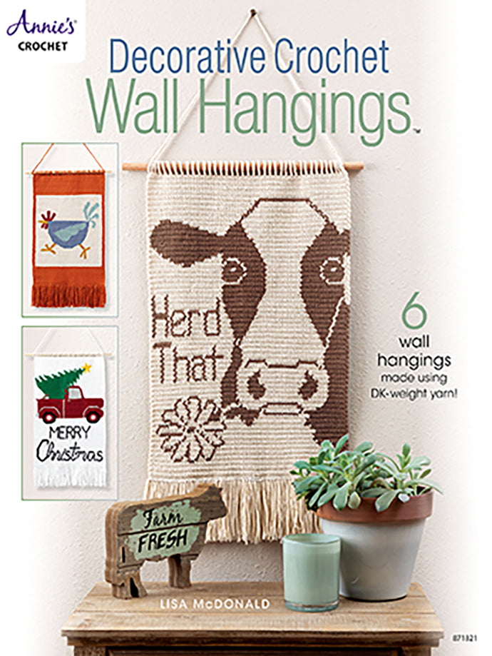 Decorative Crochet Wall Hangings by Lisa McDonald