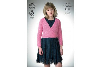 King Cole Pattern 3874 DK Ballet Top and Sweater