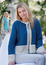 Load image into Gallery viewer, Wendy Pattern 5996 Jackets with Contrast Overlay

